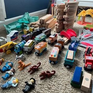 Thomas and Friends wooden train set